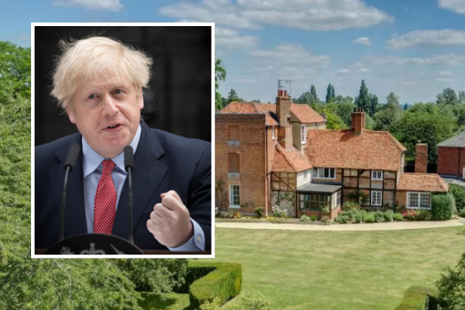Boris Johnson wins battle to fell tree at £3.8m Oxfordshire manor.
